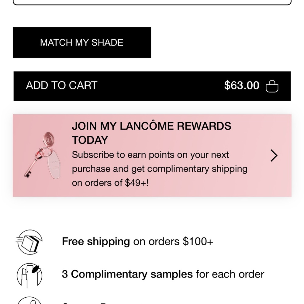 Lancôme Rénergie Lift Makeup Foundation in Buff (220) - Neutral Beige - Picture 8 of 8